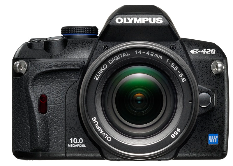Illustration for article titled Olympus E-420 DSLR: Smaller, Lighter, Cheaper